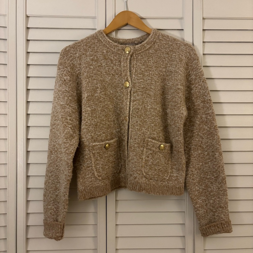 Beige Sweater Lady Jacket - Picture 5 of 9